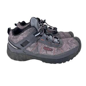 Keen Targhee Sport Hiking Boots Youth US Size 2 Gray Lace-Up Rubber Sole 1026064